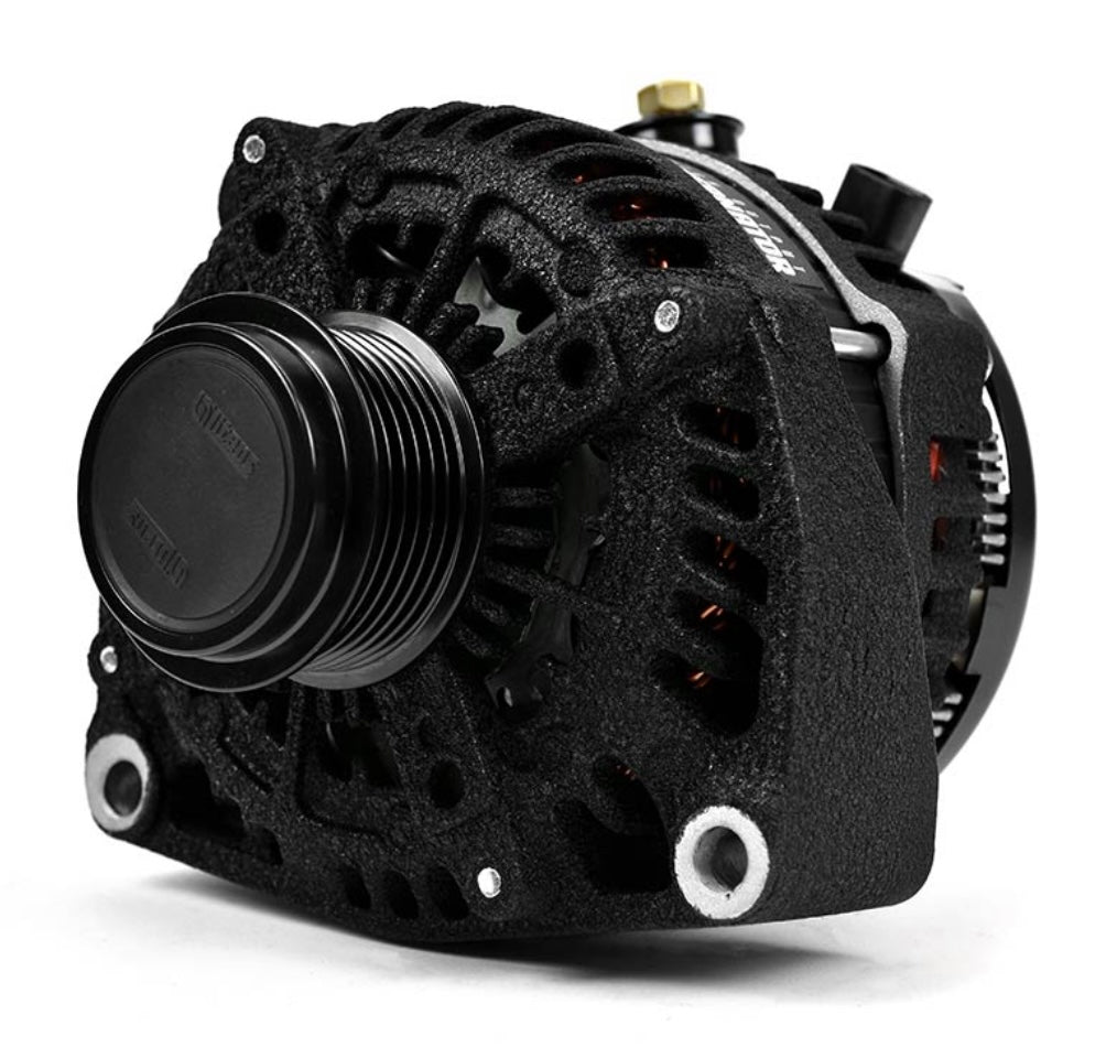 XDP Wrinkle Black HD High Output Alternator for 6.6L Duramax