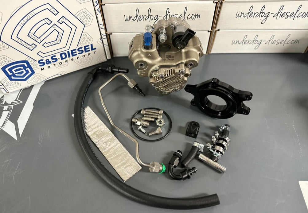 UnderDog Diesel CP3 Conversion Bundle Kit w/ S&S Diesel Motorsport CP3