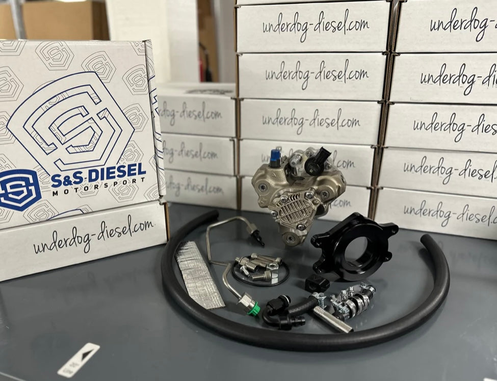 UnderDog Diesel CP3 Conversion Bundle Kit w/ S&S Diesel Motorsport CP3