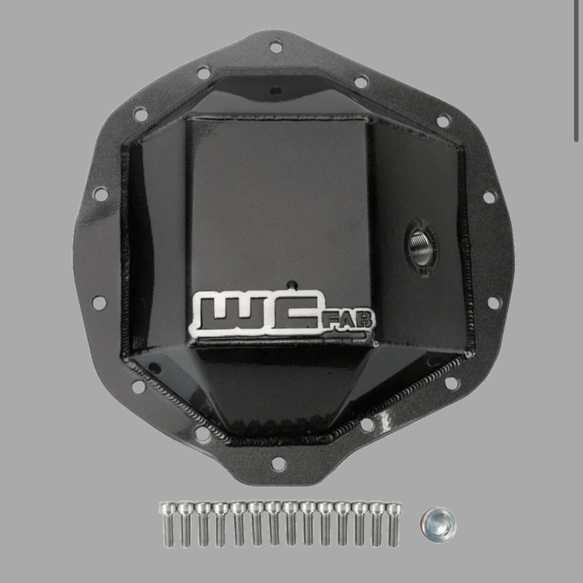 WCFAB Duramax/Cummins AAM 11.5" Rear Differential Cover