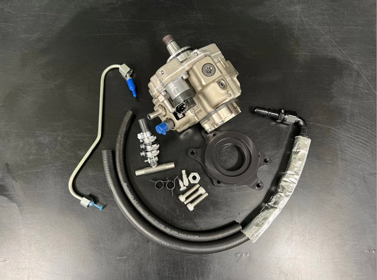 S&S Diesel Motorsport CP3 w/ WCFAB CP3 Conversion Kit & John C. Low Pressure Fuel Line Kit