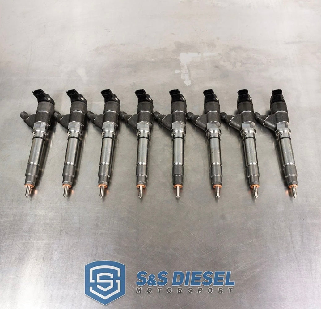 S&S Diesel LMM Duramax Injectors (2007.5-2010) (Set of 8)