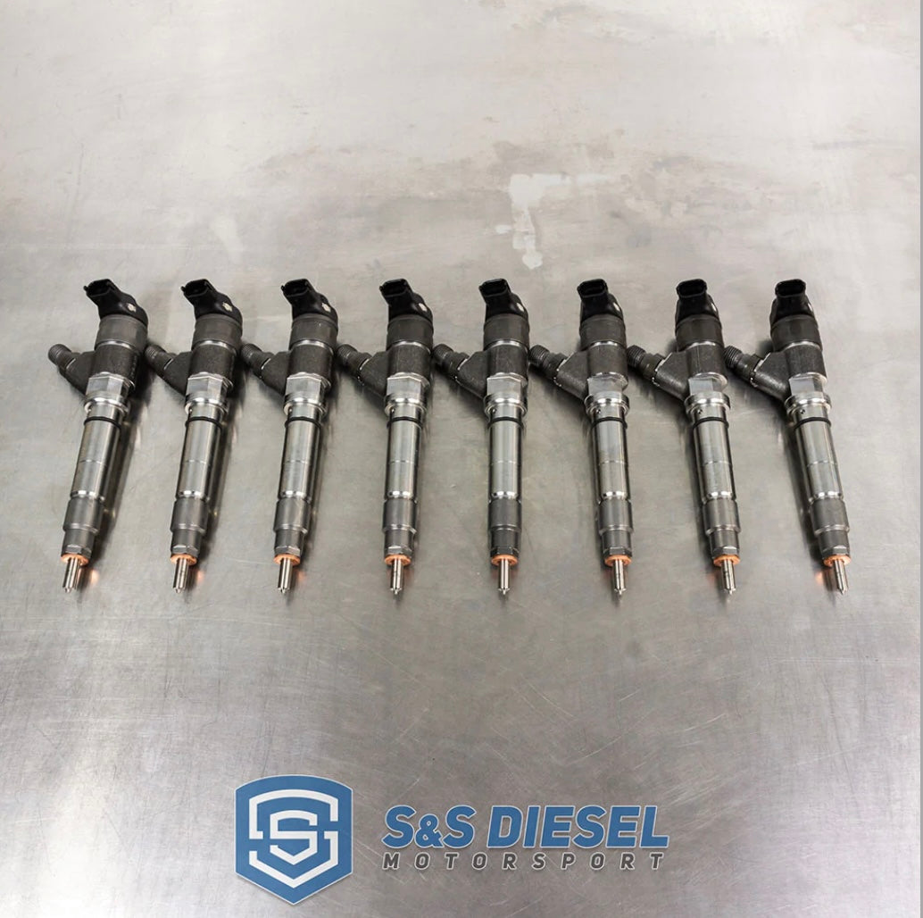 S&S Diesel LLY Duramax Injectors (2004.5-2005) (Set of 8)